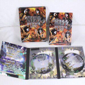 KISS Rock the Nation live 2 DVD set 2005